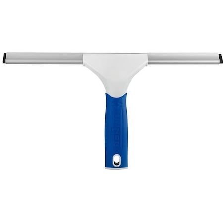 UNGER Window Glass and Surface Squeegee, 12 in Blade, Straight Blade, Rubber Blade 989830